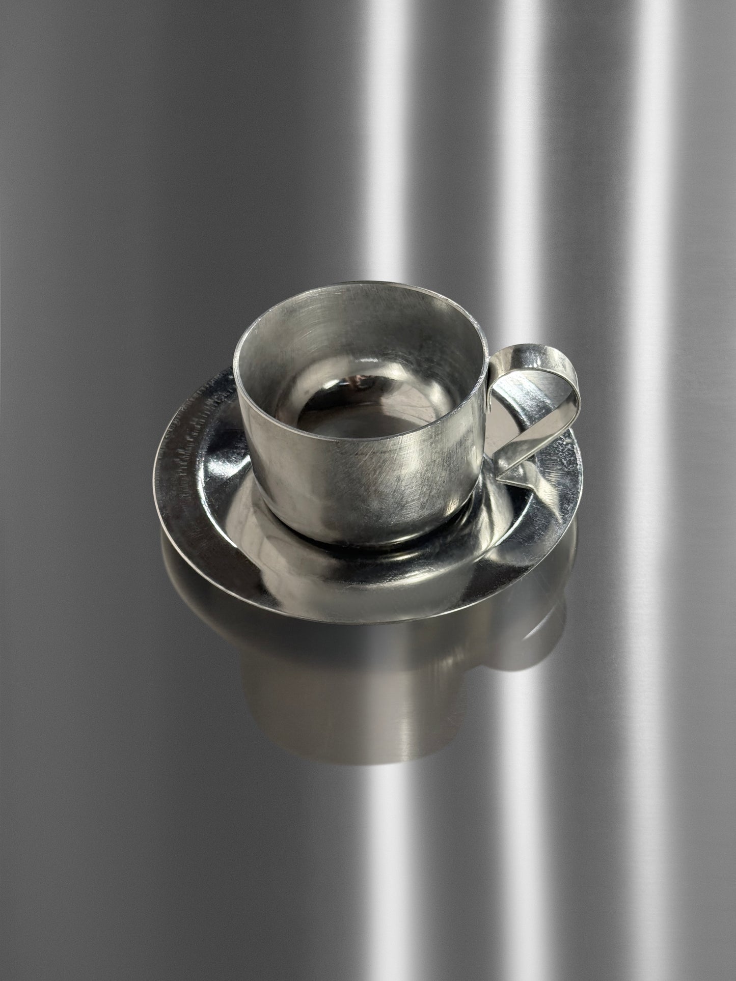 Espresso steel cup