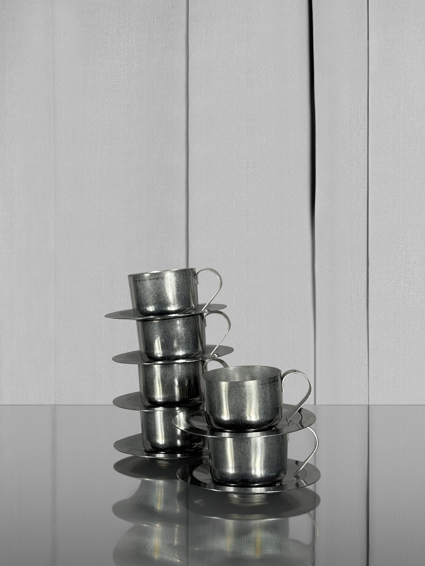 Espresso steel cup
