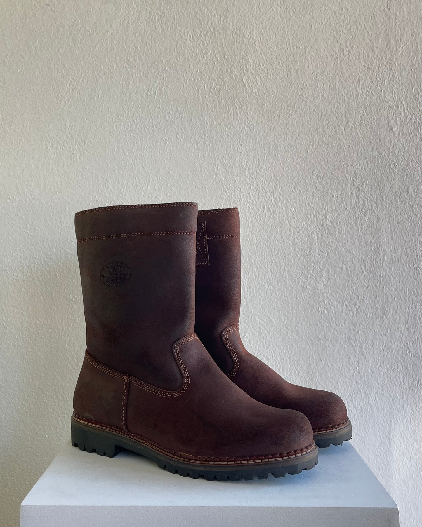 Suede boot with fur - 43
