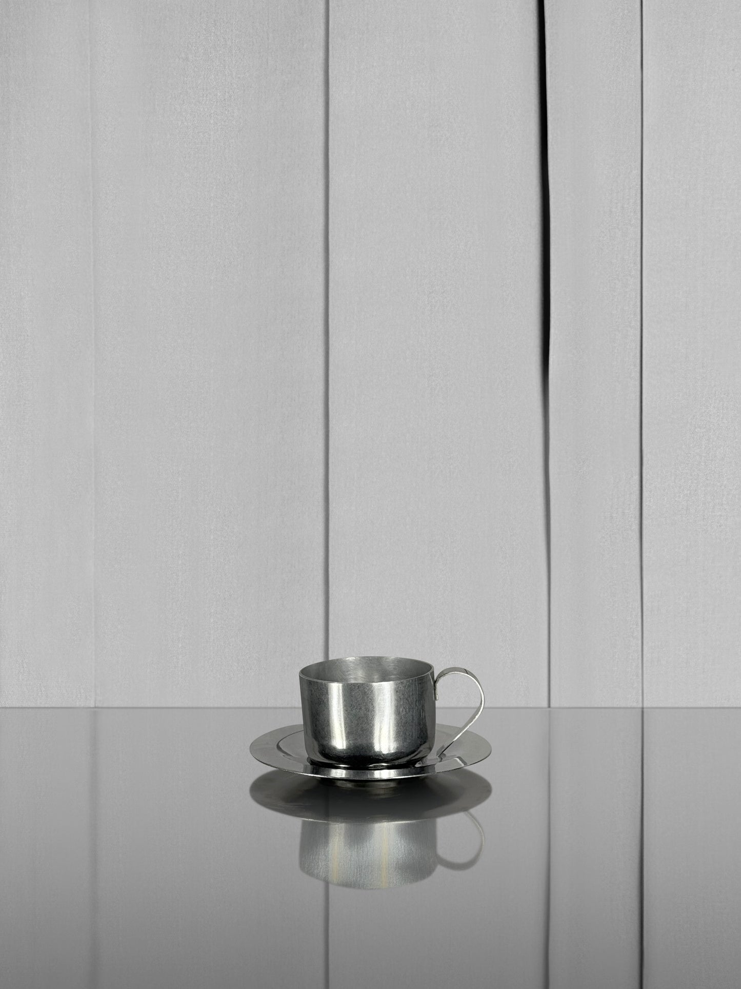 Espresso steel cup