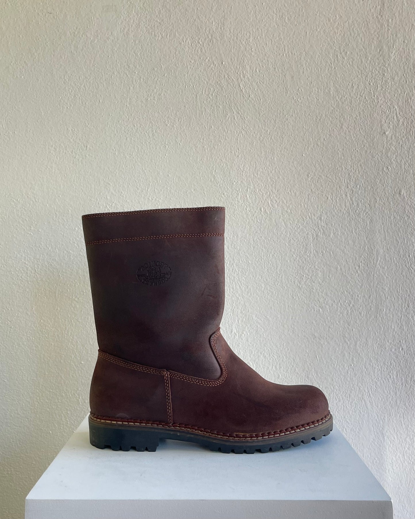 Suede boot with fur - 43