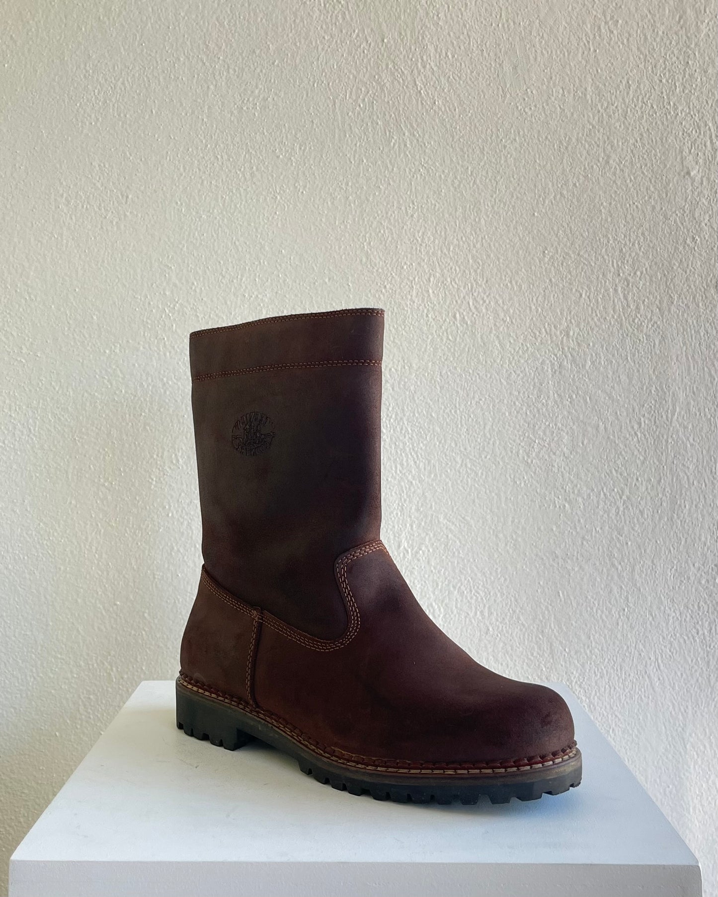 Suede boot with fur - 43