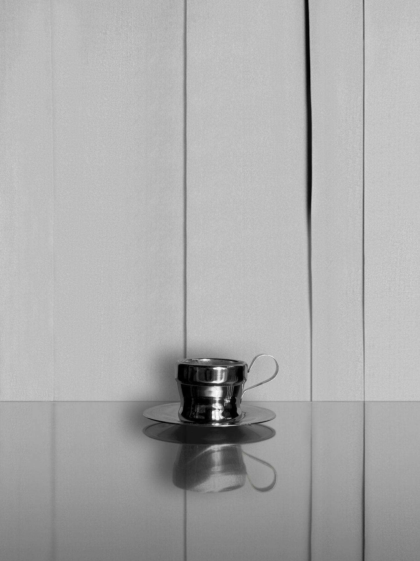 Classc steel coffee set by La Terminca - Jolly Rivadossi
