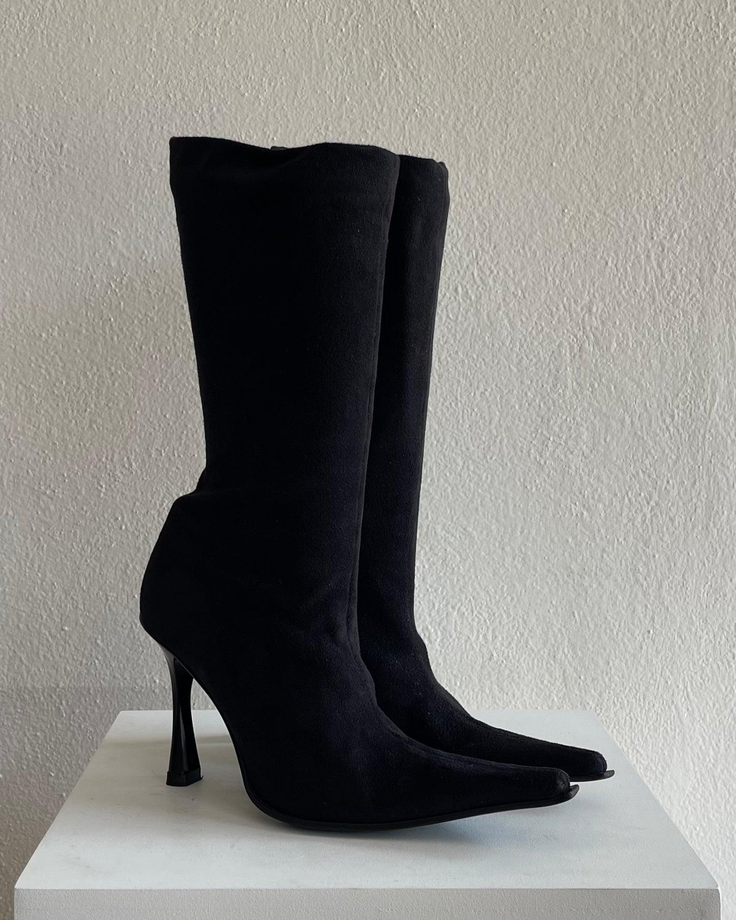 Velvet boots - 39