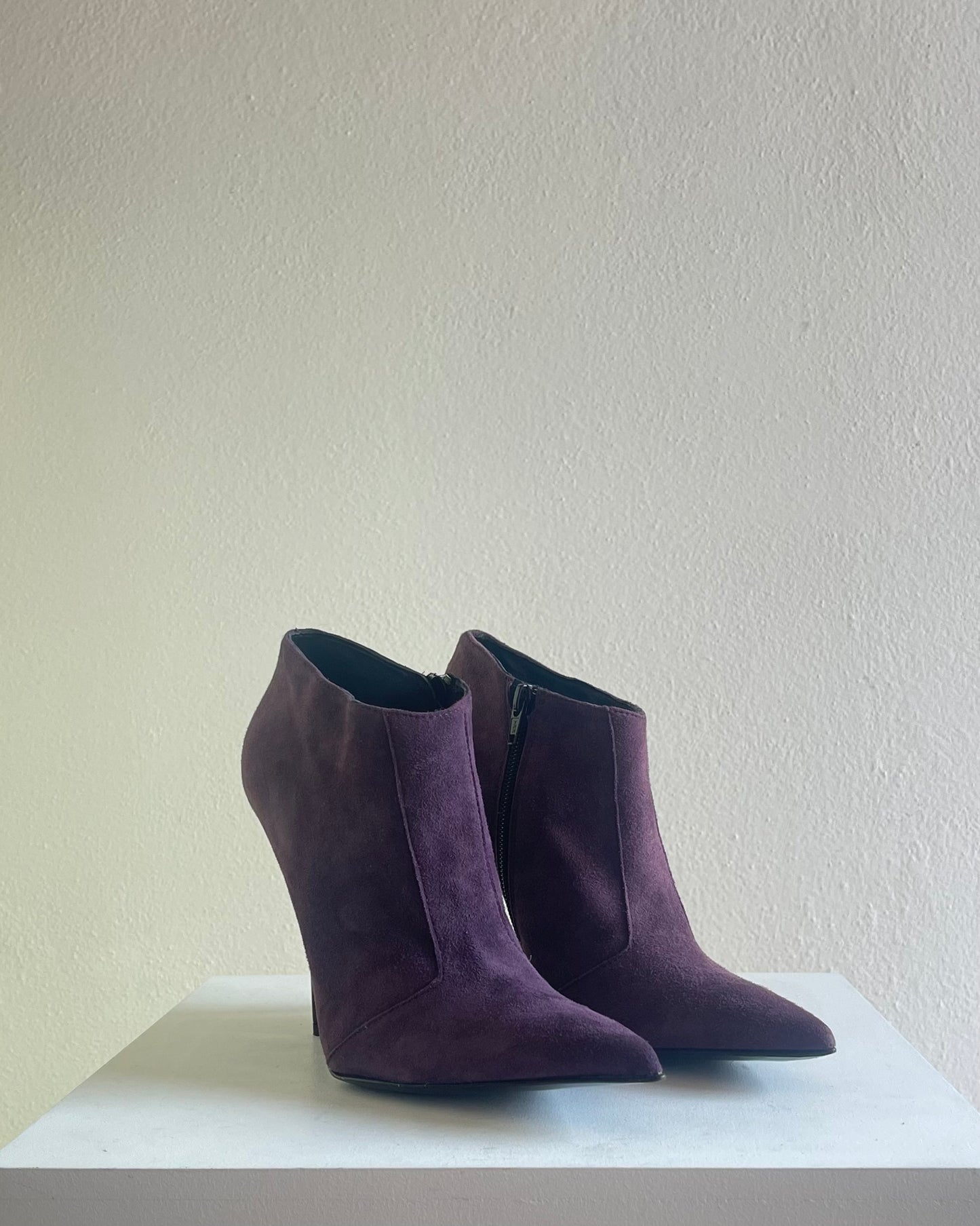 Purple ankle boots - 37