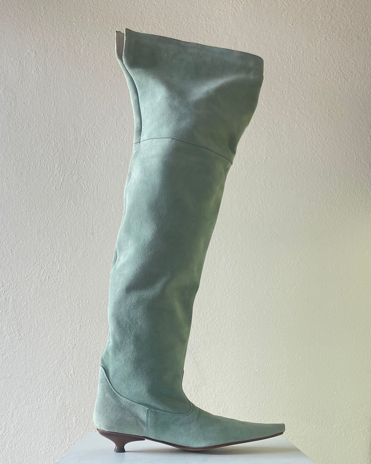 Light green Soft boots