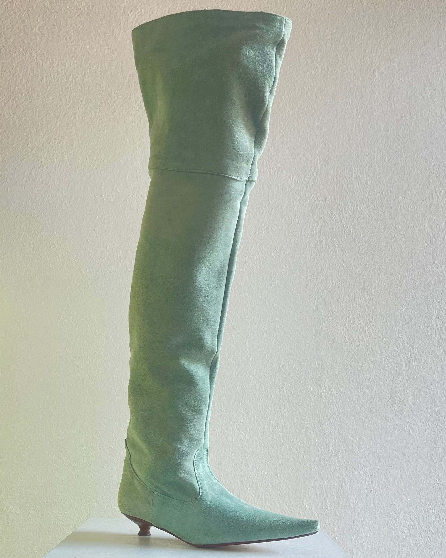 Light green Soft boots