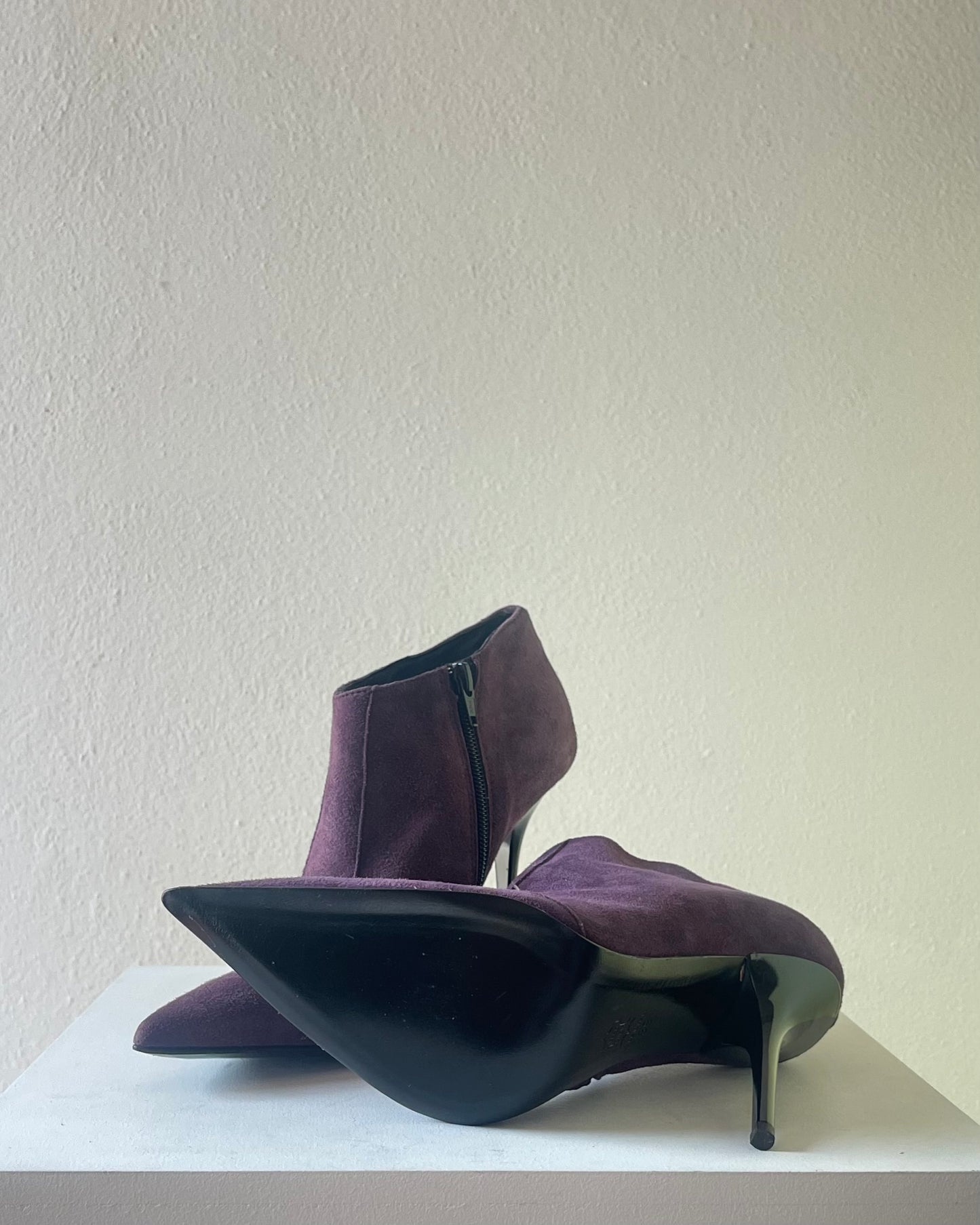 Purple ankle boots - 37