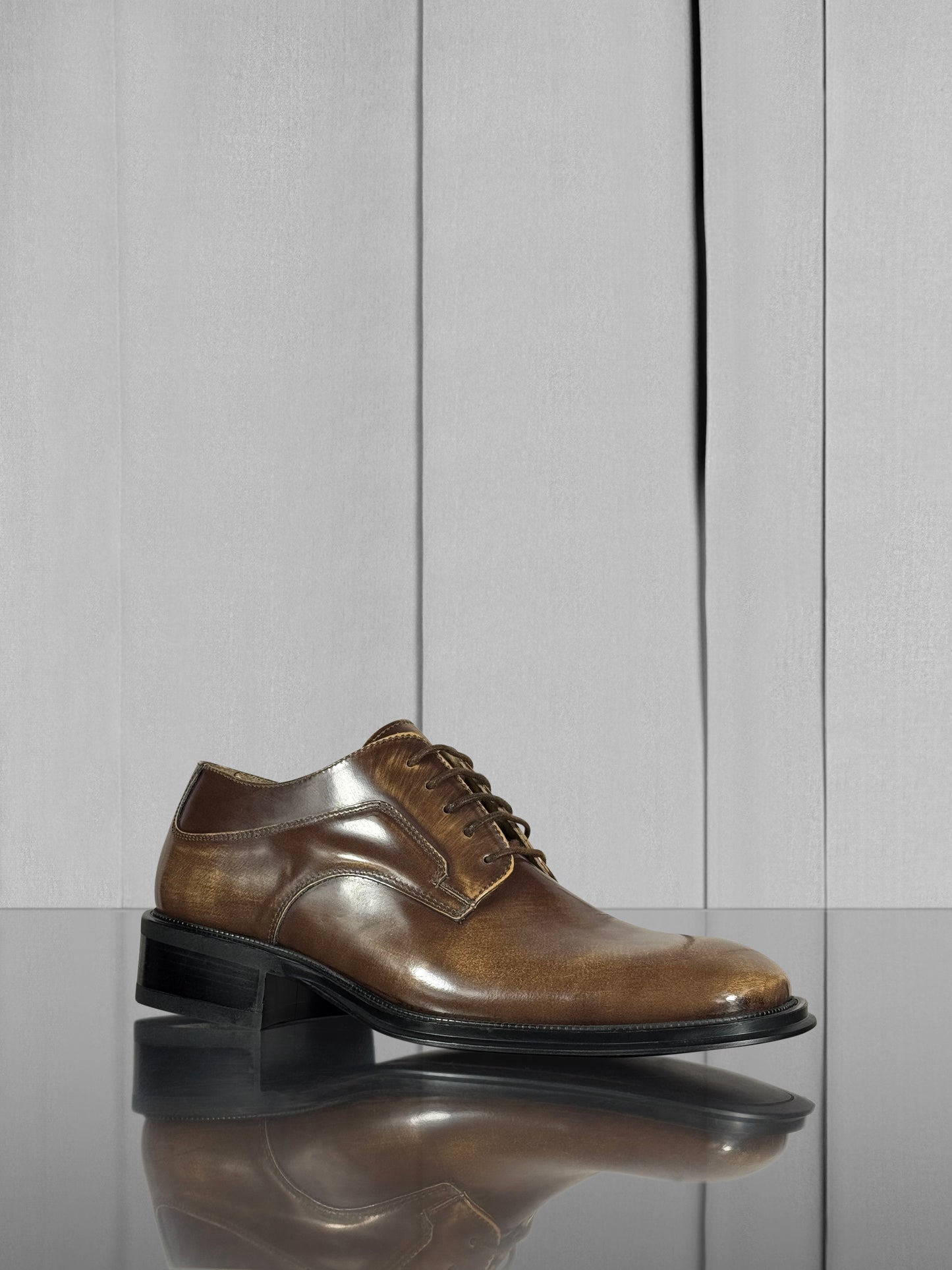 Derby Shoes - Brown