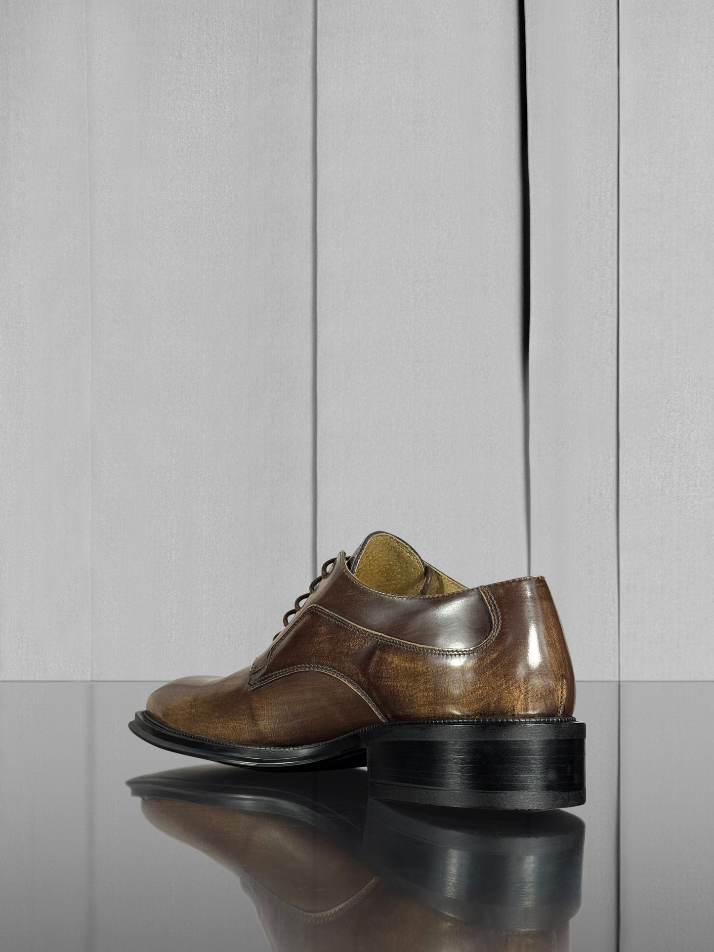 Derby Shoes - Brown